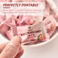 thumbnail image 4 of Soeos White Peach Hard Candy, 1 lb (16 oz), 2 Packs, total weight, 2 lb, 4 of 5