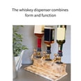 thumbnail image 2 of Grifo de vino de madera, dispensador de whisky, grifo de una sola cabeza, soporte para licor, dispensador de bebidas para fiestas, decoración de Kits de equipo de elaboración de vino Numero 3 Bearachild HA027241-03, 2 of 6