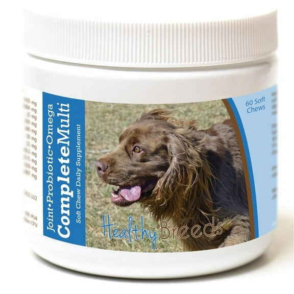 Healthy Breeds 192959009132 Sussex Spaniel all in one Multivitamin Soft Chew - 60 Count