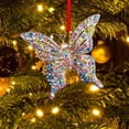 thumbnail image 2 of Christmas Acrylic Hanging Decorations Strong And Stretchy Crystal String .4 Swinging Pig for Tree Unique Crafts Swinging Pengfor Car Work Garland Wire for Holiday Festivities Ideas Worry, 2 of 5