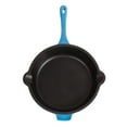 thumbnail image 5 of BergHOFF Neo 5pc Cast Iron Dutch Oven Set with 10" Fry Pan, 3qt. & 5qt., Blue, 5 of 8