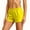 Yellow, variant on Womens Cotton Boxer Briefs Stretch Soft Casual Comfortable Four-Corner Pants