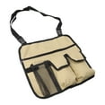 thumbnail image 1 of Sac Suspendu pour Chaise de Camping Imperméable en Tissu Oxford Réglable Portable pour Chaises de Plage Sacs de Rangement Latéraux pour Extérieur Kaki, 1 of 5