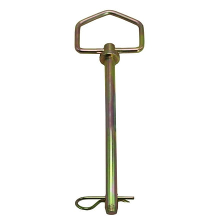 Braber Equipment, Folding Handle Hitch Pin, 1/2in. Diameter, Usable Length 4.25 in, Model# 705HPC