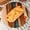 1piece blue resin, variant on Acrylic Wood Resin Round Cutting Board Food Safe Kitchen Tray Suitable For Steak Snacks Fruits Ideal For Home And Restaurant