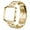 Gold, variant on Metal Bands Compatible with Fitbit Blaze,Frame Housing+Stainless Steel Bracelet Replacement Accessory Strap Watch Band for Smart Fitness Watch(Rose Gold Bands+Frame)
