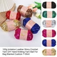 thumbnail image 2 of BUYISI Fabric Craft Yarn Anti-Shrink Easy To Wash Faux Leather Crochet Projects R, 2 of 5