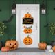 thumbnail image 5 of Fiudx Decoraciones Colgantes de Halloween, Temática de Calabaza Fantasma, Tela de Lino Reutilizable, Decoración Festiva para Interiores y Exteriores, Artículos para Fiestas, Múltiples Ubicaciones par, 5 of 5