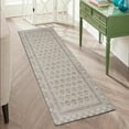 thumbnail image 7 of Better Homes & Gardens Gray Border Tight Geo Indoor 30" x 84" Runner Rug, 7 of 7