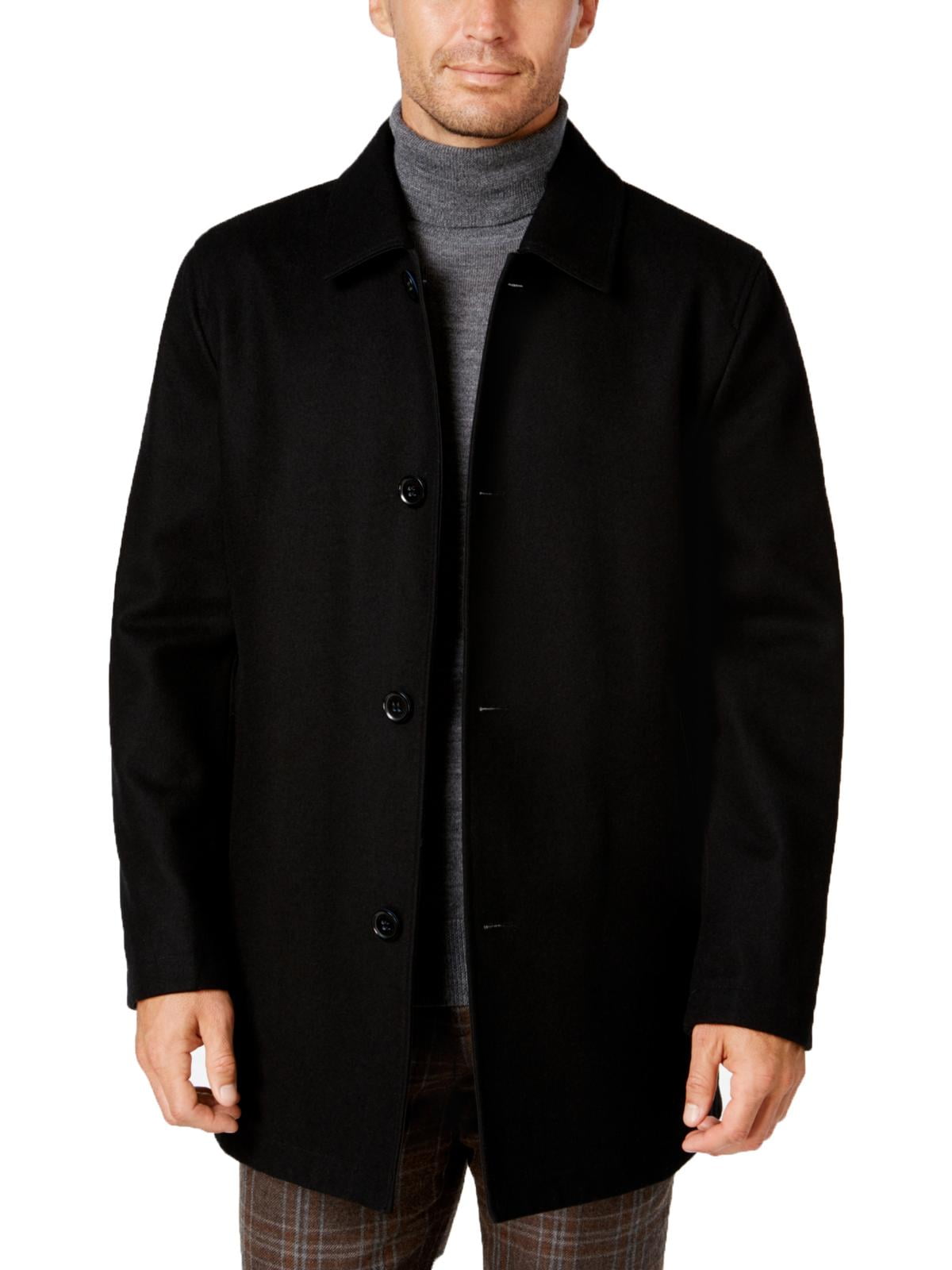 Cole Haan Mens Reversible Wool Car Coat - Walmart.com