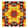 thumbnail image 3 of Ambesonne Abstract Art Shower Curtain, Geometric Fractal Art, 69"Wx70"L, Multicolor, 3 of 5