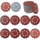 thumbnail image 1 of 100 discos de lijado, discos abrasivos, papel de lija, papel de lija para lijadora circular, grano 80/180/240/320/400/800/1000/1500/2000/3000, 125 mm, 1 of 5