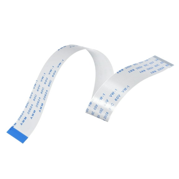 Uxcell FFC Ribbon Flat Flexible Cable 26 Pin 0.5mm 200mm (B Type) for LCD Laptop 5 Pack