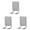 Silver*3 Pcs, variant on Razor Holder, Self Adhesive Shaver Hanger Stand, Heavy Duty Stainless Steel Sticky Wall Hooks, Shower Hook for Razor, Bathroom Kitchen Organizer for Plug Robe Towel Loofah Bathrobe Coat, 2.36x1.77"