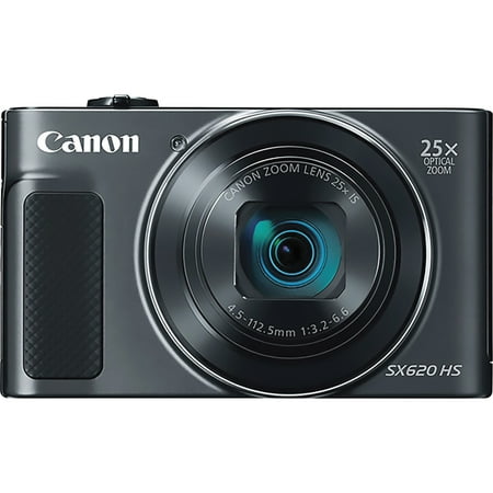 Canon - PowerShot SX620 HS 20.2-Megapixel Digital Camera - Black