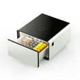 thumbnail image 3 of Smart Refrigerator Table With Fridge, Cordless Charger, Power Socket, USB Port, Touch Screen Control, Outlet Protection Smart Coffee Table 26.50" x 27.76" x 18.11", 3 of 9