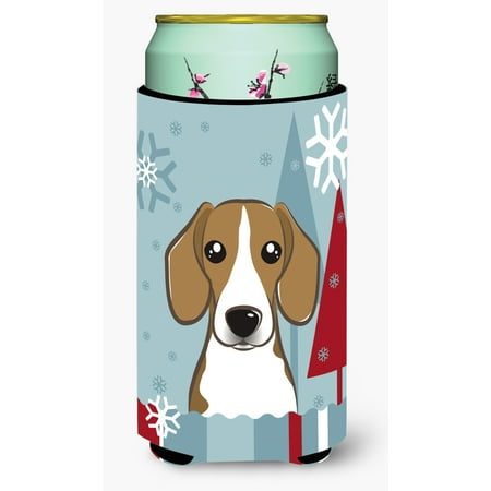

Carolines Treasures BB1735TBC Winter Holiday Beagle Tall Boy Beverage Insulator Hugger Tall Boy multicolor