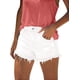 thumbnail image 2 of Pantalones cortos de mezclilla Onlypuff White para mujer Push Up Frayed S, 2 of 4