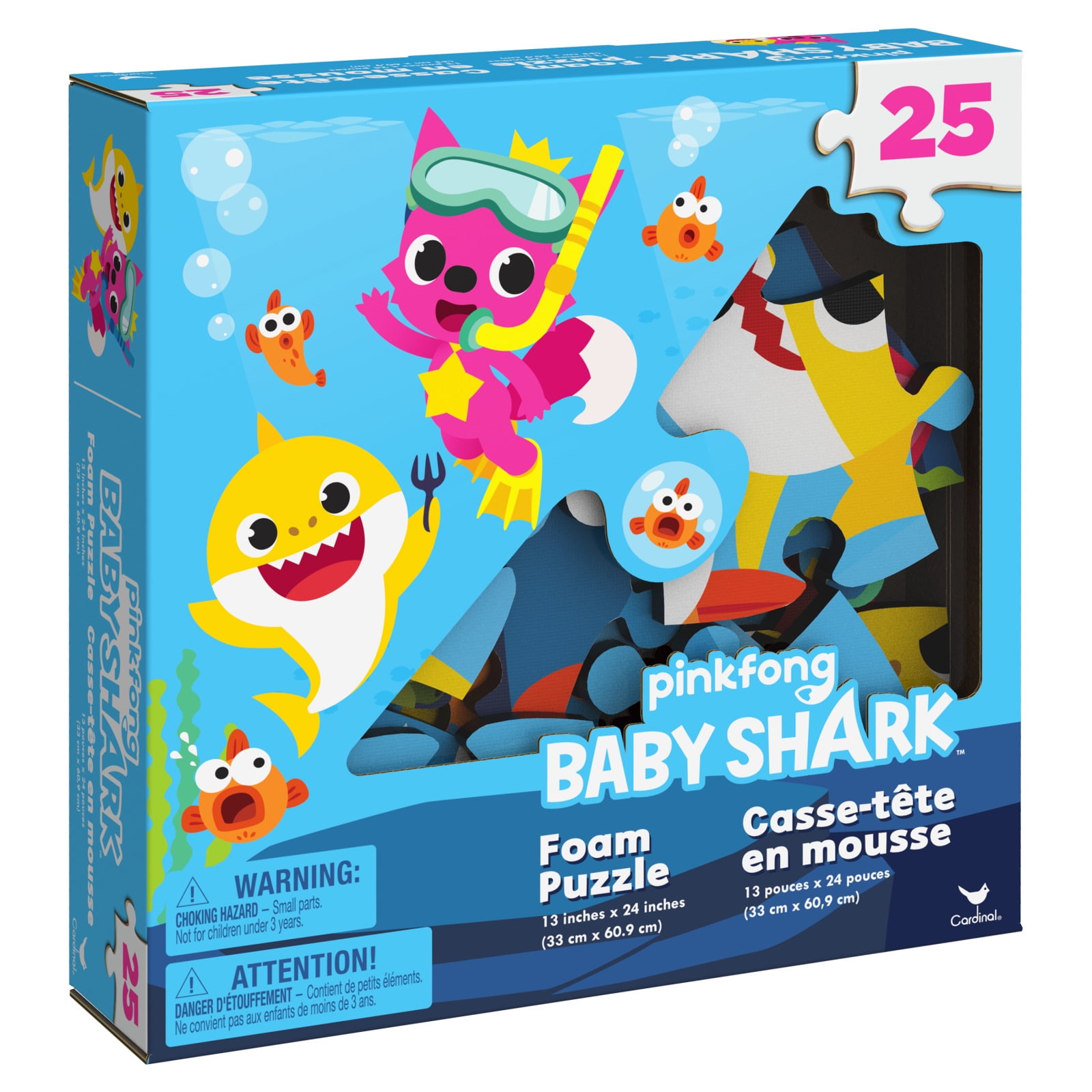 baby shark foam puzzle