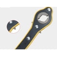 thumbnail image 3 of Llave Janrevotw de ahorro de mano de obra con rotación de 360°, trinquete, Phillips y hexagonal, herramienta de elevación rápida para gato de tijera, herramienta de manija para gato con orejeta, 3 of 7