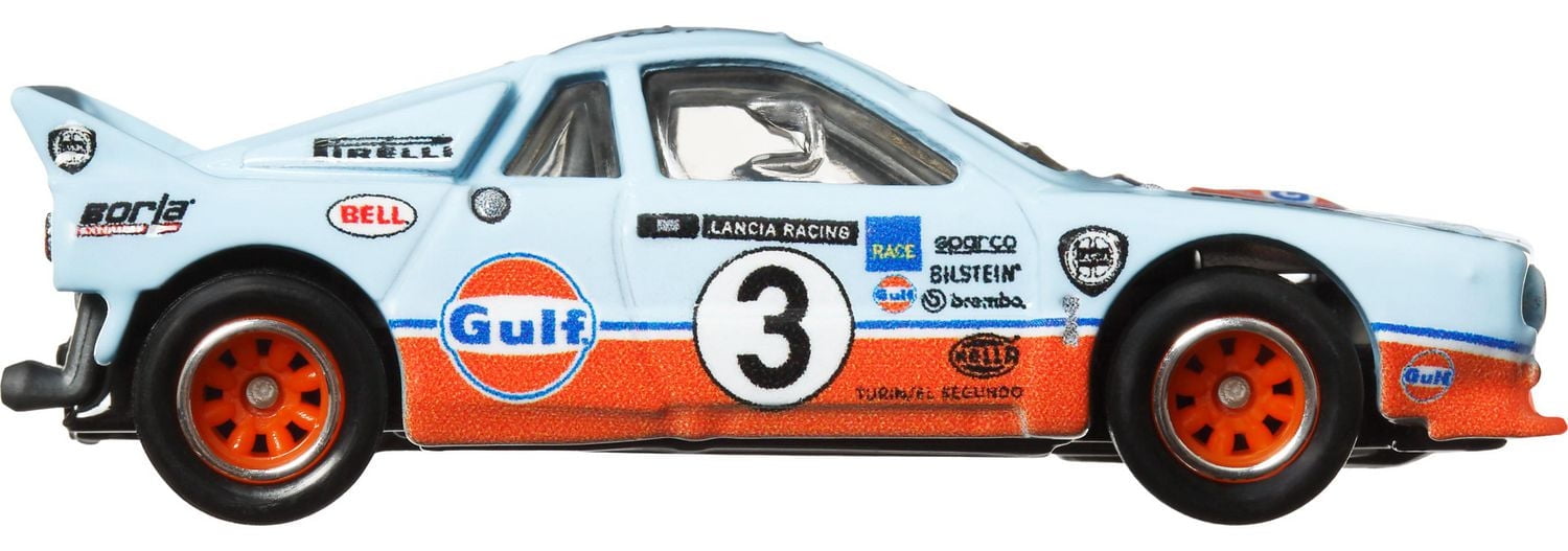 Hot Wheels Premium Car Culture Lancia Rally & Fiat 131 Abarth Vehicles - 2pk