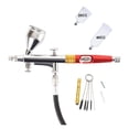 thumbnail image 1 of Large Air Flow Dual Action Airbrush Pen Spray Gun for Art Model Body Paint Artist Makeup Nail Tattoos Cake Tools ,Easy to Use, 1 of 7