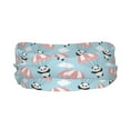 thumbnail image 3 of Uemuo Cute Panda Flying in the Sky Printed Sports Headbands for Men Women,Moisture Wicking Workout Headband, Sweatband Headbands,Non-slip Workout Gym Yoga Headband, 3 of 9