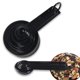 thumbnail image 3 of Juego de cucharas y tazas medidoras 10 en 1, juego de medición de plástico para cocina, compatible con Measurin, 3 of 5