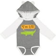thumbnail image 3 of Inktastic Half Birthday 1/2 Boy Alligator Boys Long Sleeve Baby Bodysuit, 3 of 5