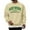 Khaki, variant on Men's St. Patrick's Day Crew Neck Sweatshirt March 17 Shamrock Graphic Pullover