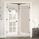 thumbnail image 1 of Cortinas opacas Flamingo P para puertas de cristal, 26 x 68 cm, color crema, 1 of 6