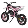 thumbnail image 2 of 49cc 2-Stroke Gas Powered Kids Dirt Bike, Mini Motorcycle with Front & Rear Disc Brakes, 2 of 8
