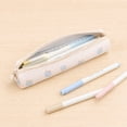 thumbnail image 3 of Pencil Pouch Makeup Brush Storage Bag Organizer Portable Zipper Holder For Home Office And Daily Use, 3 of 6