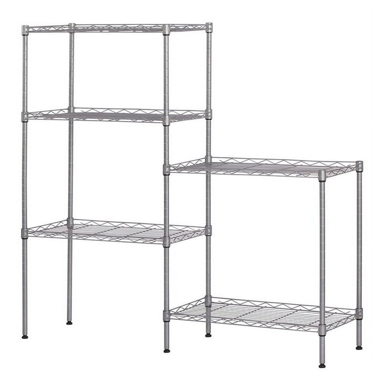 23 x 13 x 32 Metal Storage Shelves, SEGMART Heavy Duty 