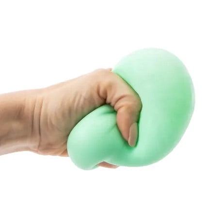 Crazy Fun Rainbow Mystery Squishy Bun Dumpling Squeeze Toy, Slow Rising Stress Relief Sensory Toy, 1 Random Color