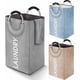 thumbnail image 1 of 1 Uds. Bolsa de almacenamiento de lino con asa para la colada de gran capacidad de Color aleatorio LingWen 8390613786258, 1 of 1