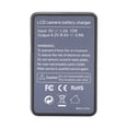 thumbnail image 3 of Cargador de Batería Portátil LP-E17 Con Pantalla LCD para Canonm3 M5 M6 760d, Carga Rápida, Descarga/Cortocirito/Protección Contra Sobecarga/Sobrecalentamiento, 3 of 7