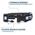 thumbnail image 4 of Buckle-Down Pet Collar, Dog Collar Plastic Buckle, El Salvador Flag, 8.5 to 12 Inches 0.5 Inch Wide, 4 of 8