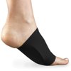 Plantar Fasciitis Arch Support Therapy Wraps - Black (2 Pack)