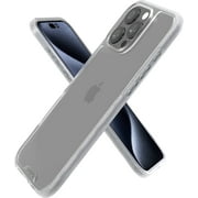 Smartish iPhone 16 Pro Max Slim Case - Gripmunk Compatible with MagSafe [Lightweight + Protective] Slim & Thin Grip Cover for Apple iPhone 16 Pro Max - Clearly Clear