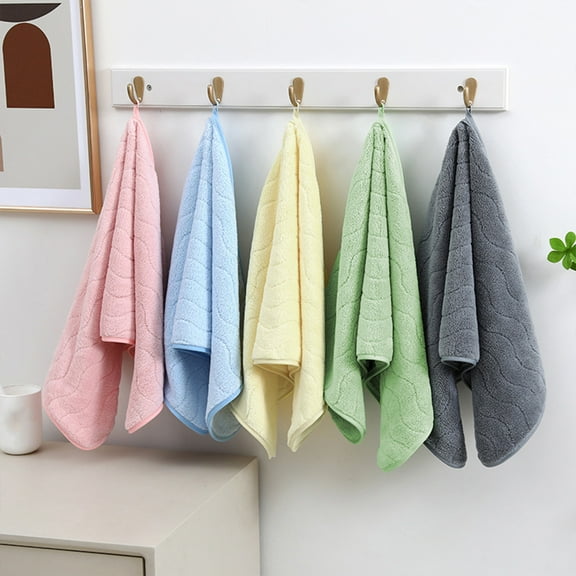 Dmlowu Bath Towels 14x30" Quicker Dry Towels Comfortable Soft Cotton Bathroom Towels Super Absorbent Hand Towels for School Hotel Home Gym Travel Camp Pool