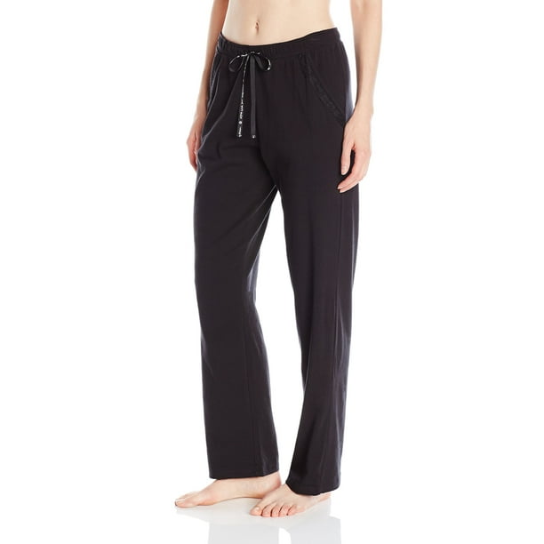 Hue - Hue NEW Black Womens Size Large L Drawstring Lounge Pants ...