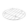 thumbnail image 1 of BUYISI 6/7/8/9/10 Inch Single-layer Grill Rack Grid Bakings Tray Racks Stainless Steel Air Fryer Steaming Rack Round Steamer Rack 10 inches, 1 of 5