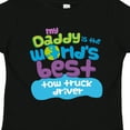 thumbnail image 4 of Inktastic My Daddy is the Worlds Best Tow Truck Driver Boys or Girls Toddler T-Shirt, 4 of 5