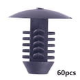 thumbnail image 2 of 60Pcs 10mm Hole Plastic Clip Push Type Fastener Car Bumper Fender Door Rivet cv, 2 of 4