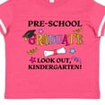 thumbnail image 4 of Inktastic Pre-school Graduate Look Out, Kindergarten Boys or Girls Toddler T-Shirt, 4 of 5