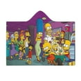 thumbnail image 2 of Simpsons Cloak Hooded Blanket Soft Wearable Blanket Hoodie Throw Cape for Couch Kids Adults 40"x50", 2 of 8