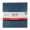 Mainstays Super Soft Recycled Brushed Microfiber Bed Sheet Set, TwinXL