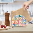thumbnail image 2 of Yayeee Napkin Holder for Table Kitchen Paper Tissue Organization, Pink Checkered Daisy, 2 of 8