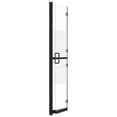 thumbnail image 5 of vidaXL Foldable Walk-in Shower Wall Half Frosted ESG Glass 43.3"x74.8", 5 of 6